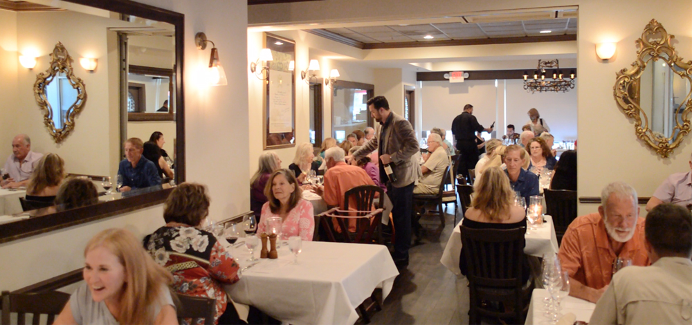 Snapshot of Wine Tasting Event Held at Bistro restaurant un Jupiter Beach Florida