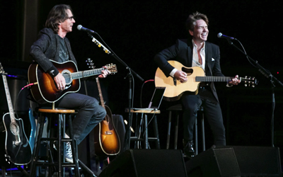Richard Marx & Rick Springfield perform together at the Kravis Center Live