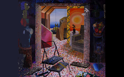 Shara Hughes Inside Outside Exhibit