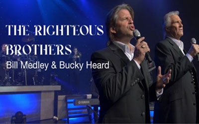 The Righteous Brothers Bill Medley and Bucky Heard