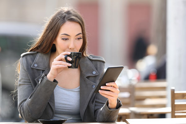 picture depicting customer messaging