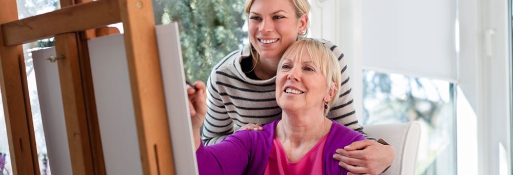 Painting with a Twist Mother's Day event'
